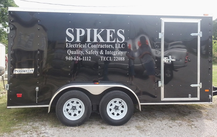 Spikes Electrical Auto Graphic