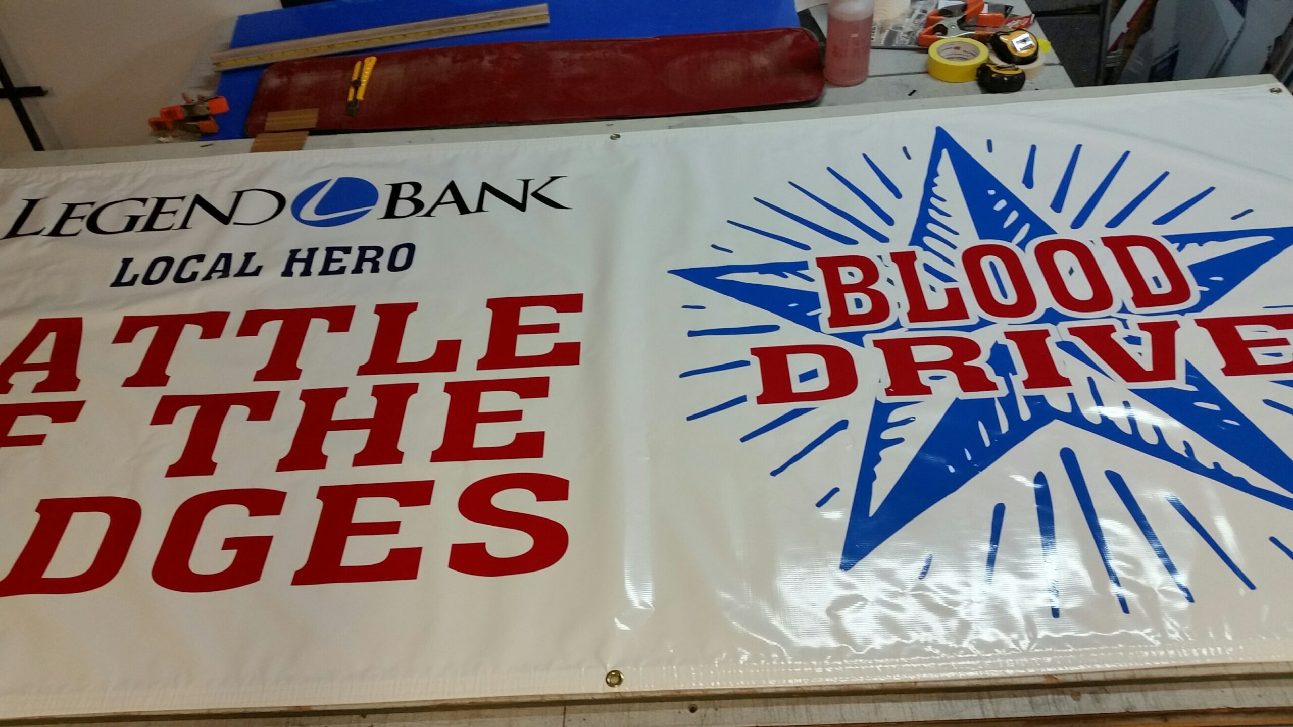 Legend Bank Blood Drive