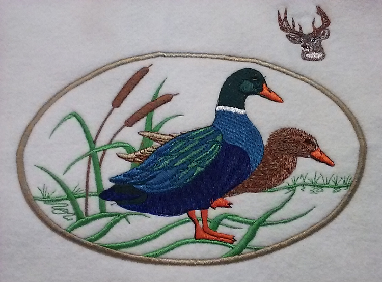 Duck Embriodery